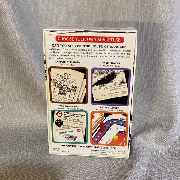 NIB Choose Your Own Adventure House of Danger Game - Picture 2 of 5